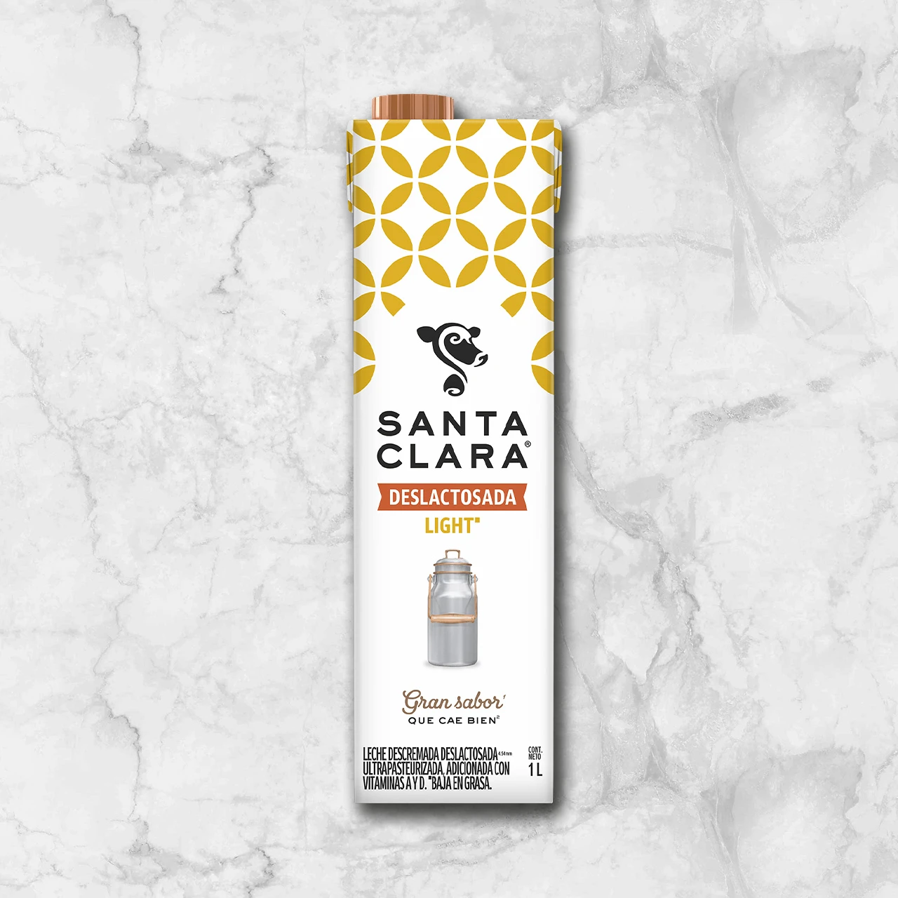 82187 WFMex Packaged LECHE DESLACTOSADA LIGHT SANTA CLARA 1L Abarrotes
