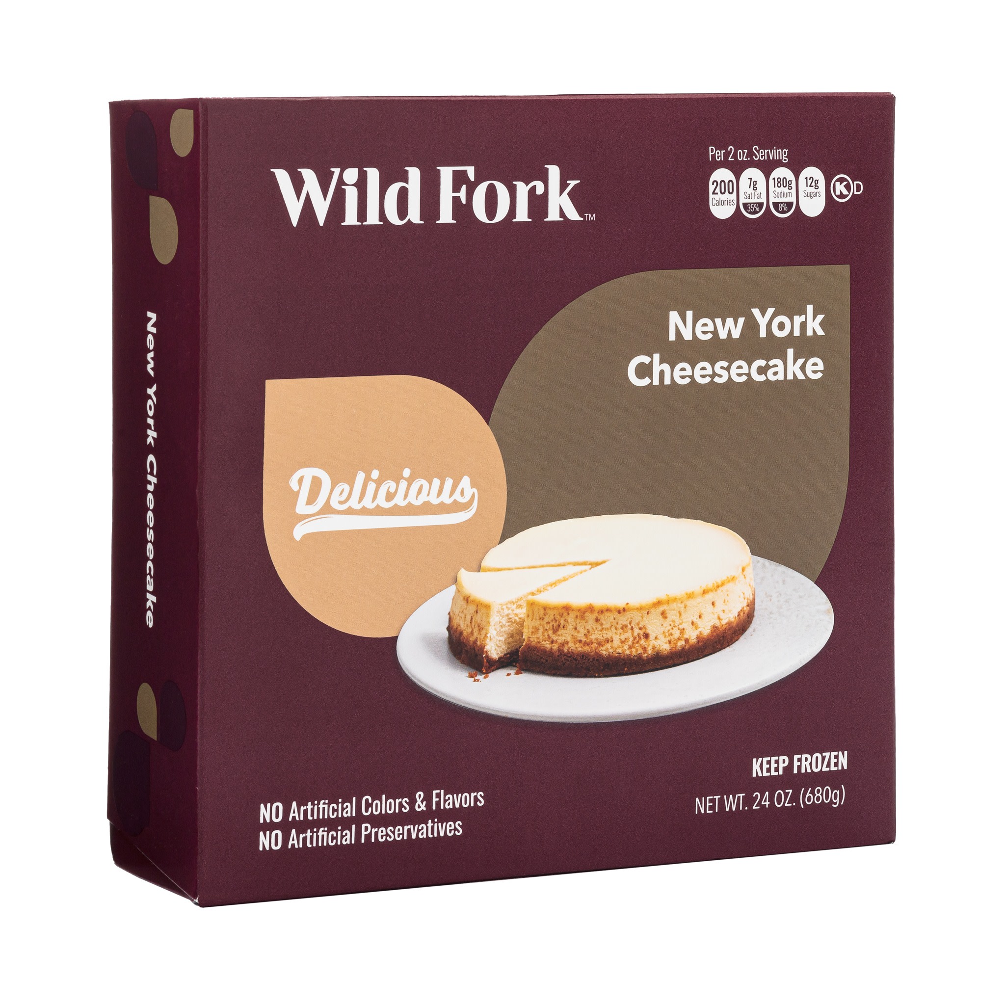 7041 WF PACKAGED NEW YORK CHEESECAKE