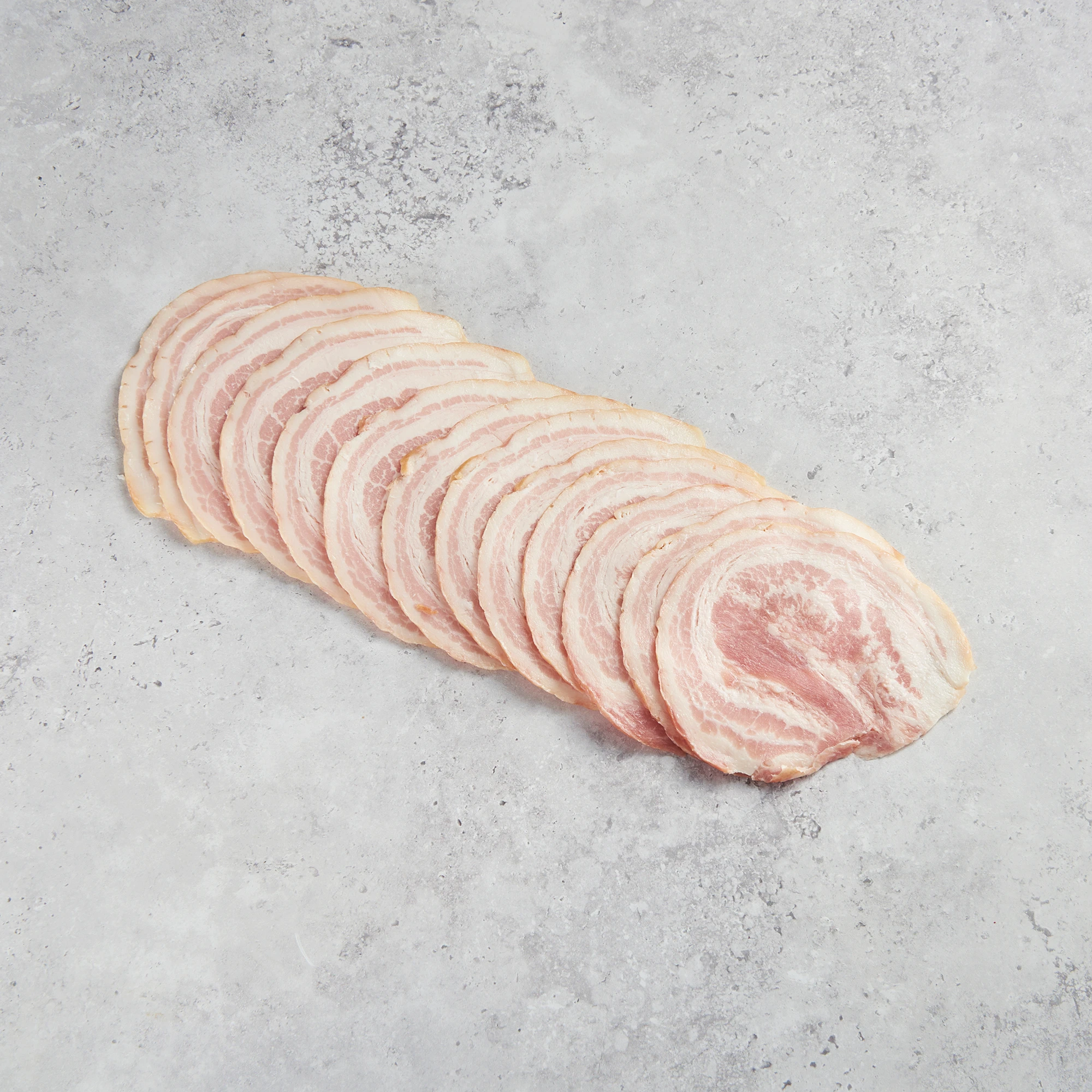 WFC 6933 Pork Bacon NaturallyCuredBacon Rounds RAW