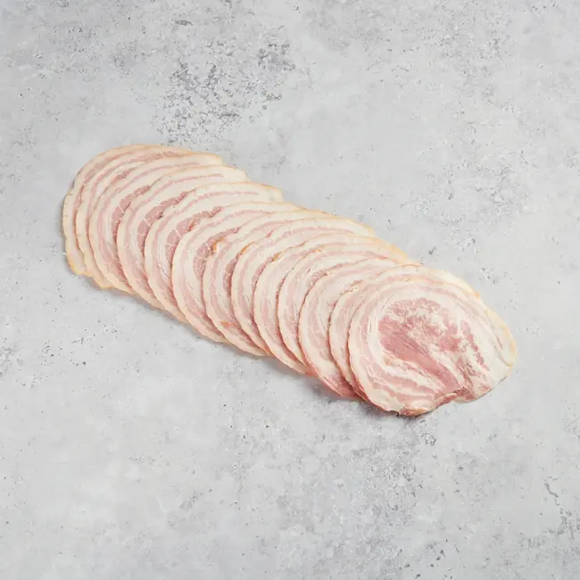WFC 6933 Pork Bacon NaturallyCuredBacon Rounds RAW