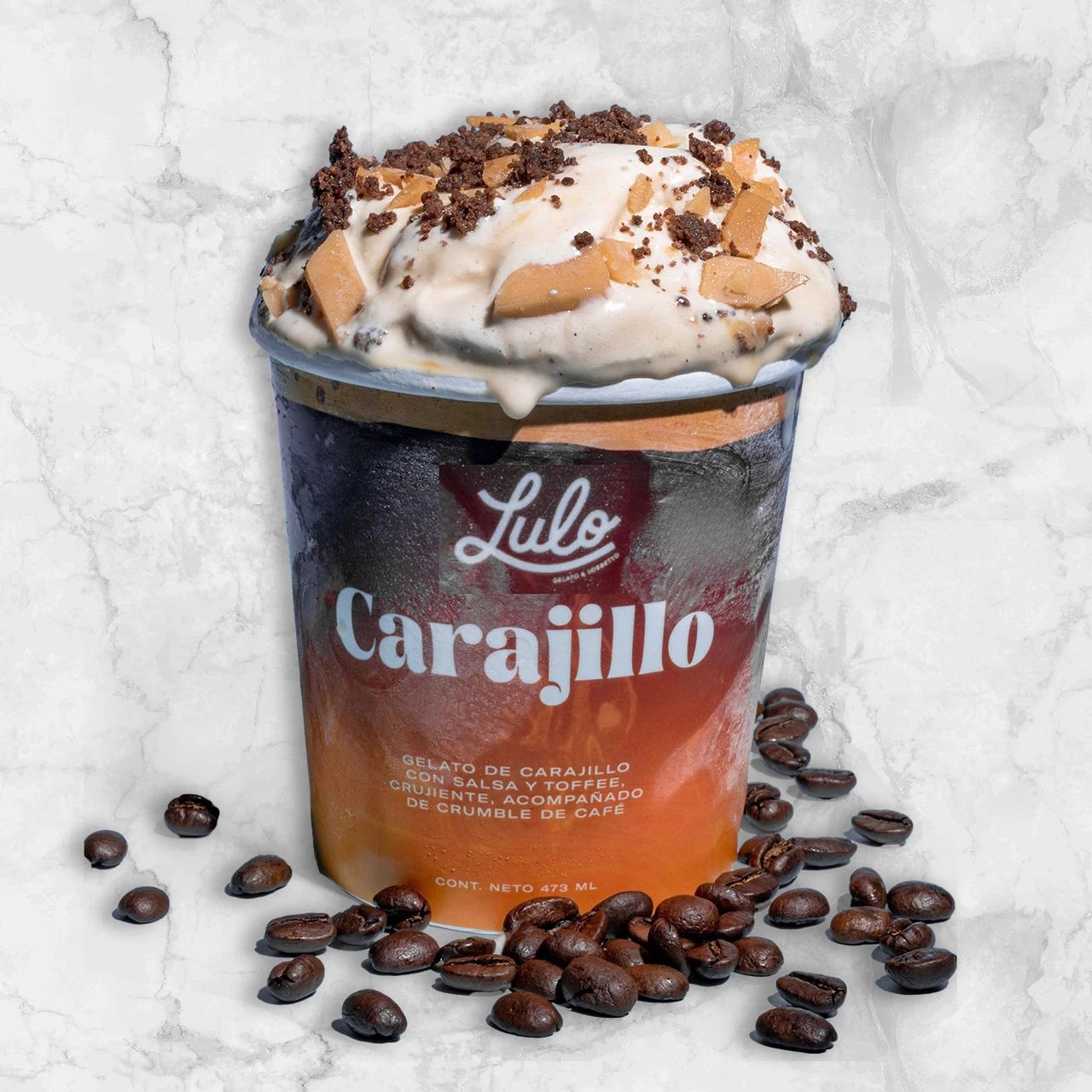 82086 WFMex Packaged GELATO DE CARAJILLO 473 ML Postres