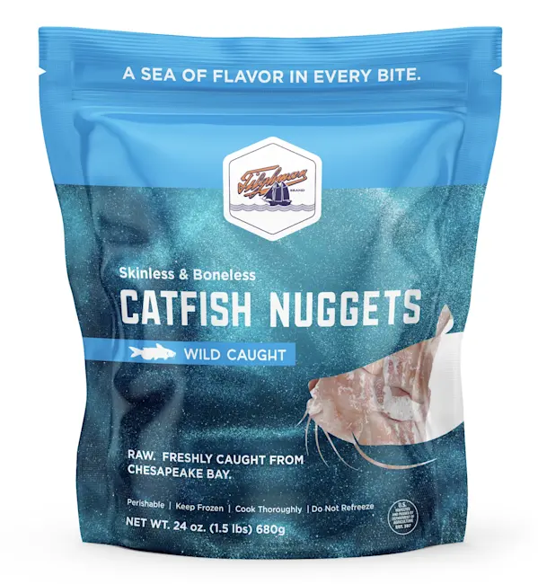 6316 packaged Catfish nuggets