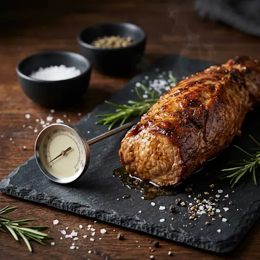 Pork tenderloin temperature