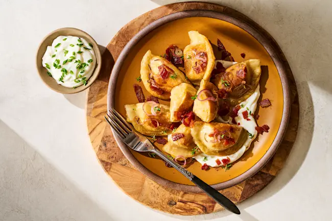 8156 COOKED Pierogi Potato & Cheddar 