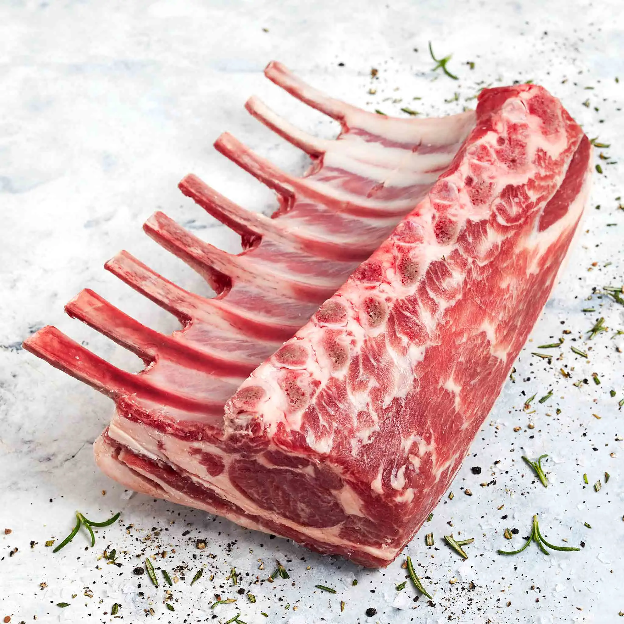 WFC 8033 Lamb Rack Frenched30oz Raw