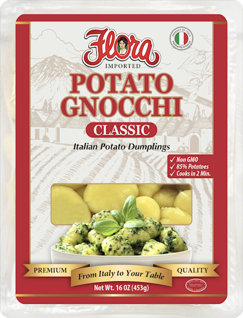 RAW Flora Potato Gnocchi