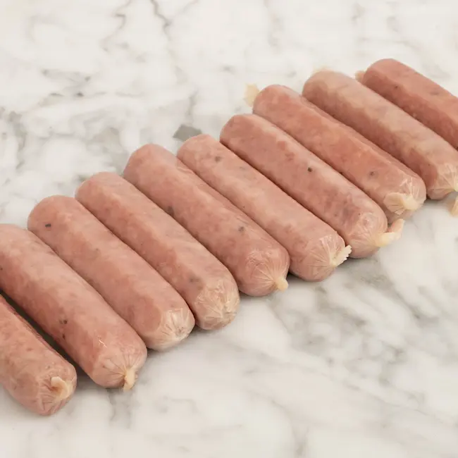 81607 WFMex Raw SALCHICHA PARA DESAYUNO OBERTAL 400 G Acompañamientos