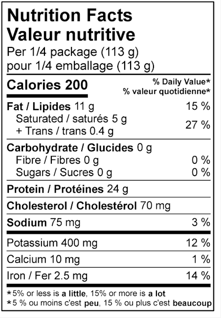 29115 - Extra Lean Ground Bison - NFT V1