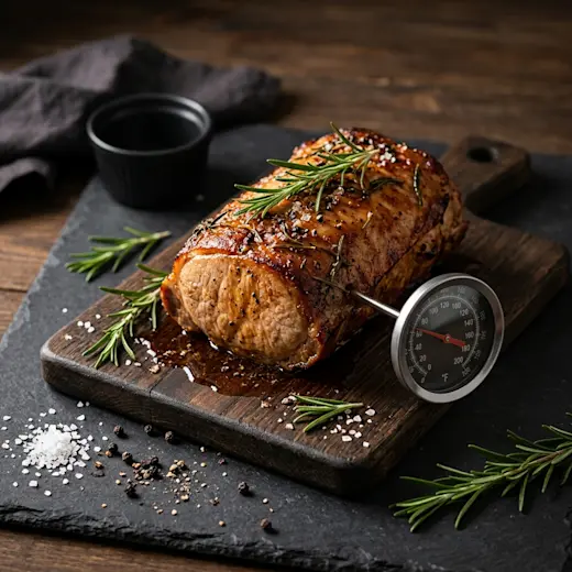 Pork Loin Recipes - temperature