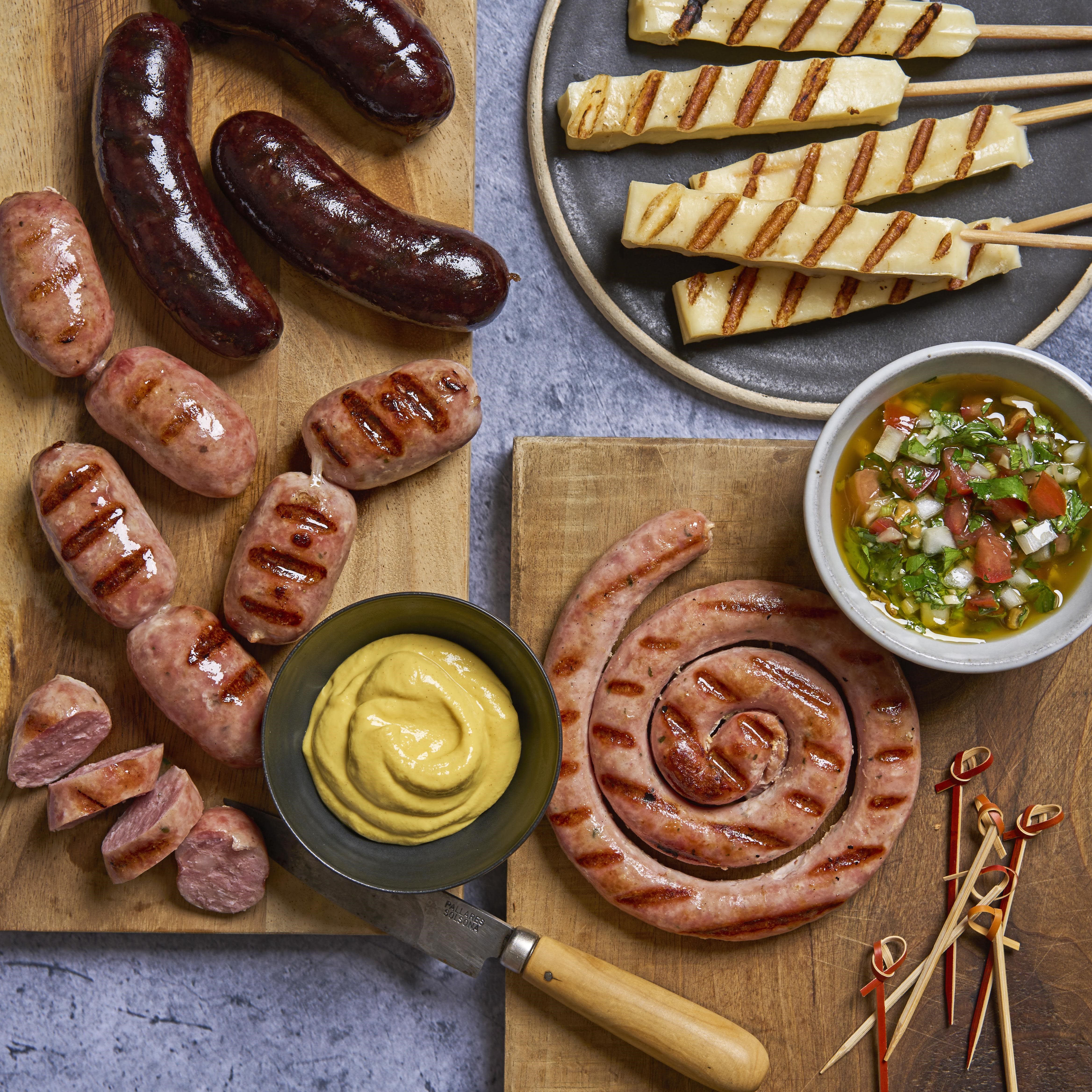  Grilled Sausage Board 