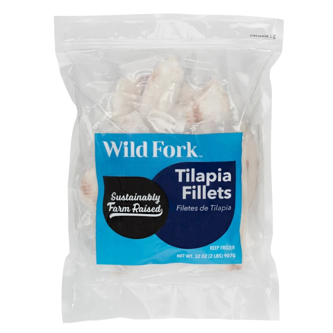 6186 WF PACKAGED TILAPIAFILLETS SEAFOOD