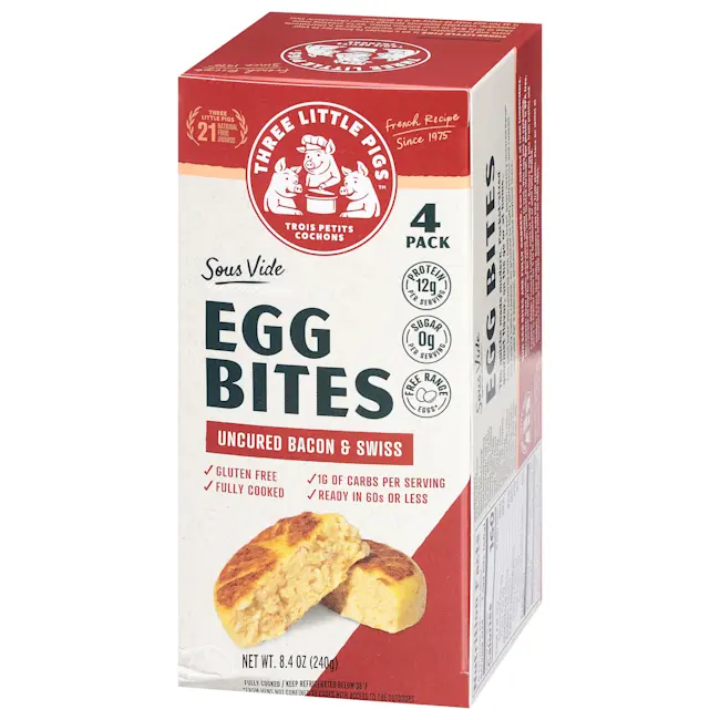 8192 ARTWORK Bacon & Swiss Egg Bites - Three Little Pigs