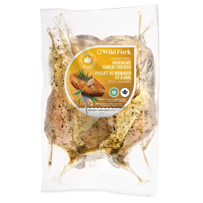 WFC 7092 Chicken Whole RosemaryGarlic Product
