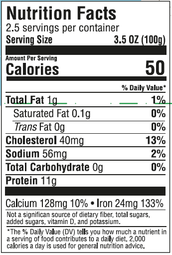 NFT Littleneck Clam 8.8oz VS Tray