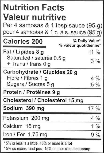 2032 - Mini Chicken Tikka Samosas with Tamarind Sauce - NFT