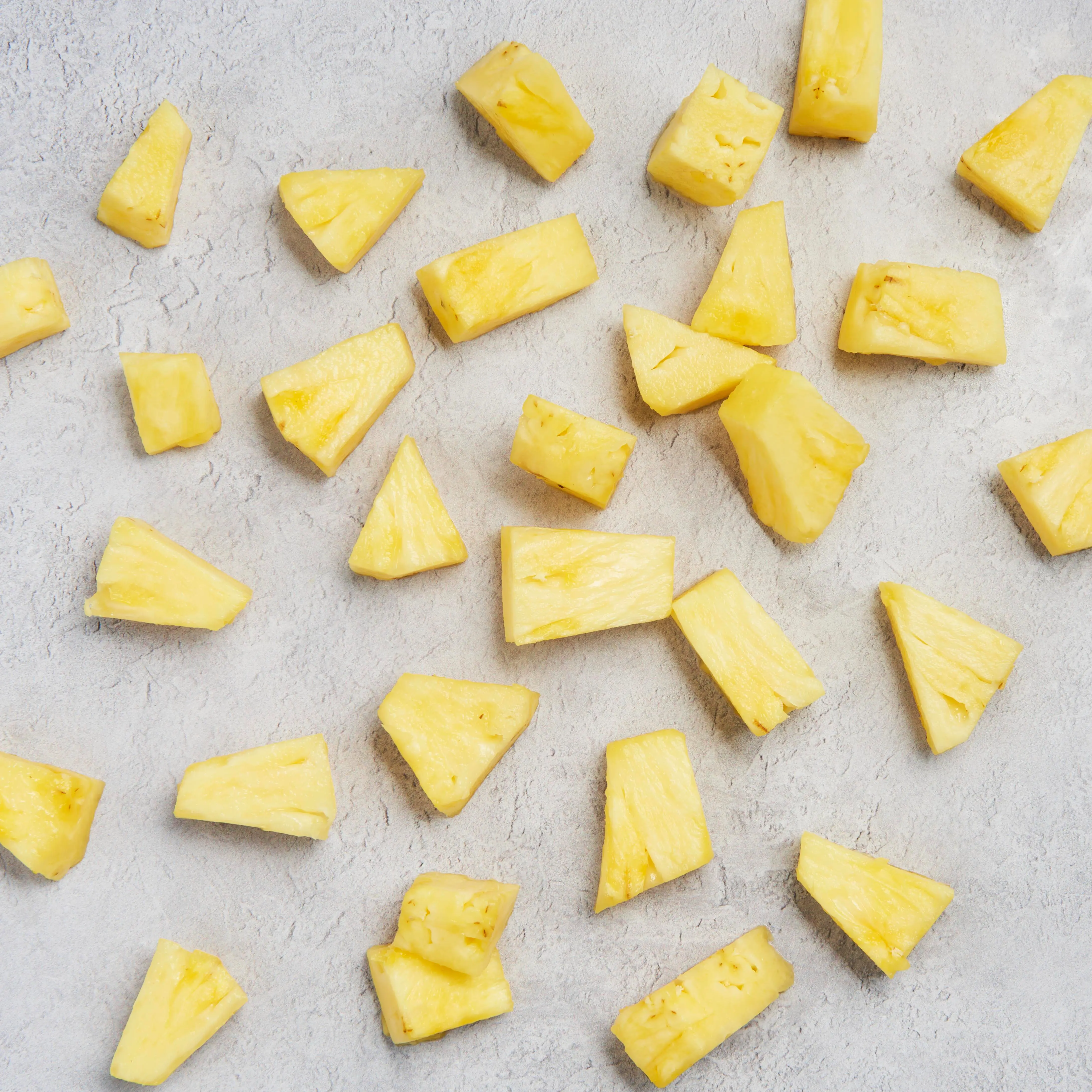 7338 RAW Pineapple Chunks