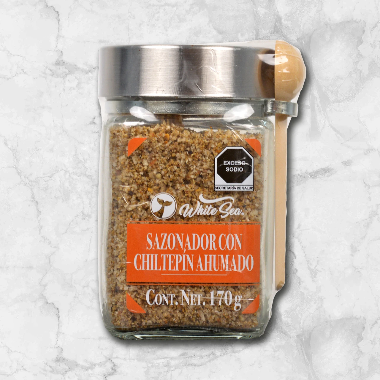 82340 WFMex Packaged SAZONADOR CHILTEPIN AHUMADO 170G Secos