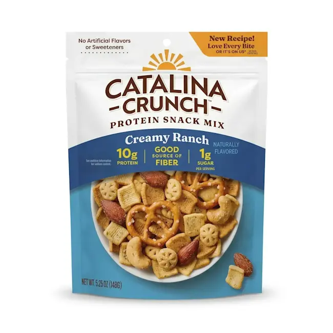 9594 - Catalina Crunch Snack Mix Creamy Ranch - FRONT