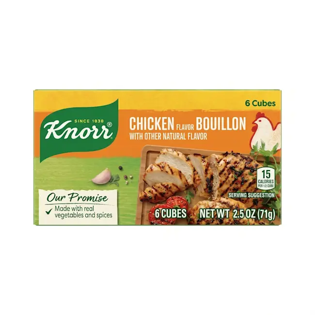 9123 ARTWORK Knorr Bouillon Cube Chicken 6pc