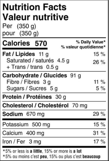 NFT White Cheddar Mac & Cheese 350g - LCR