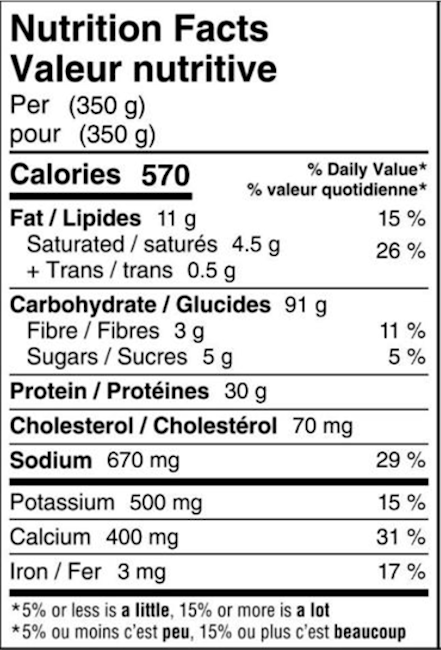 NFT White Cheddar Mac & Cheese 350g - LCR