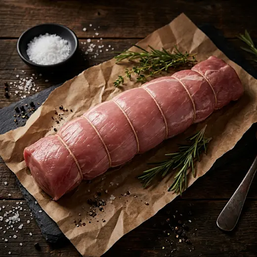 Pork tenderloin raw