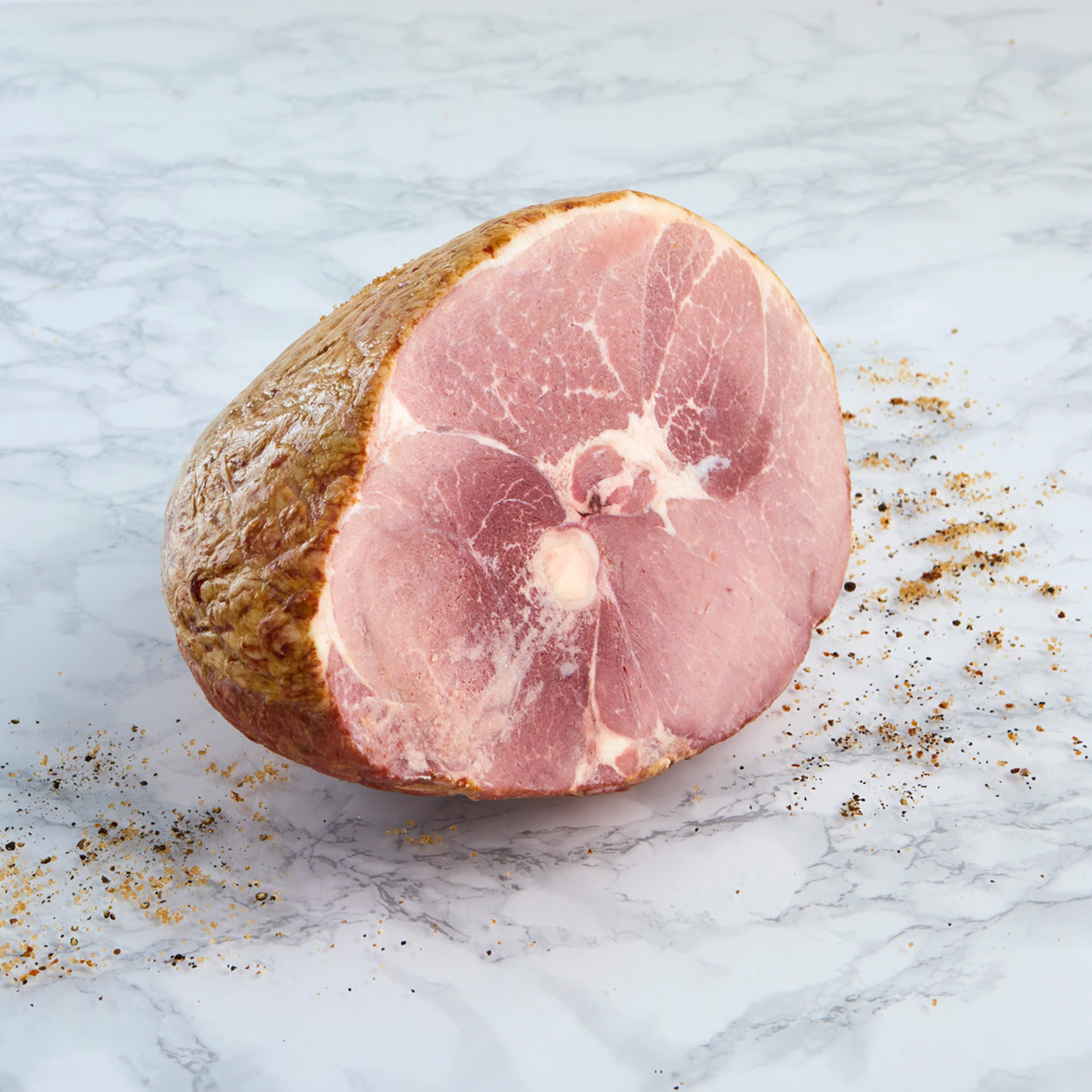 Organic Spiral Sliced Uncured Bone-In Whole Ham -18-22 lbs.