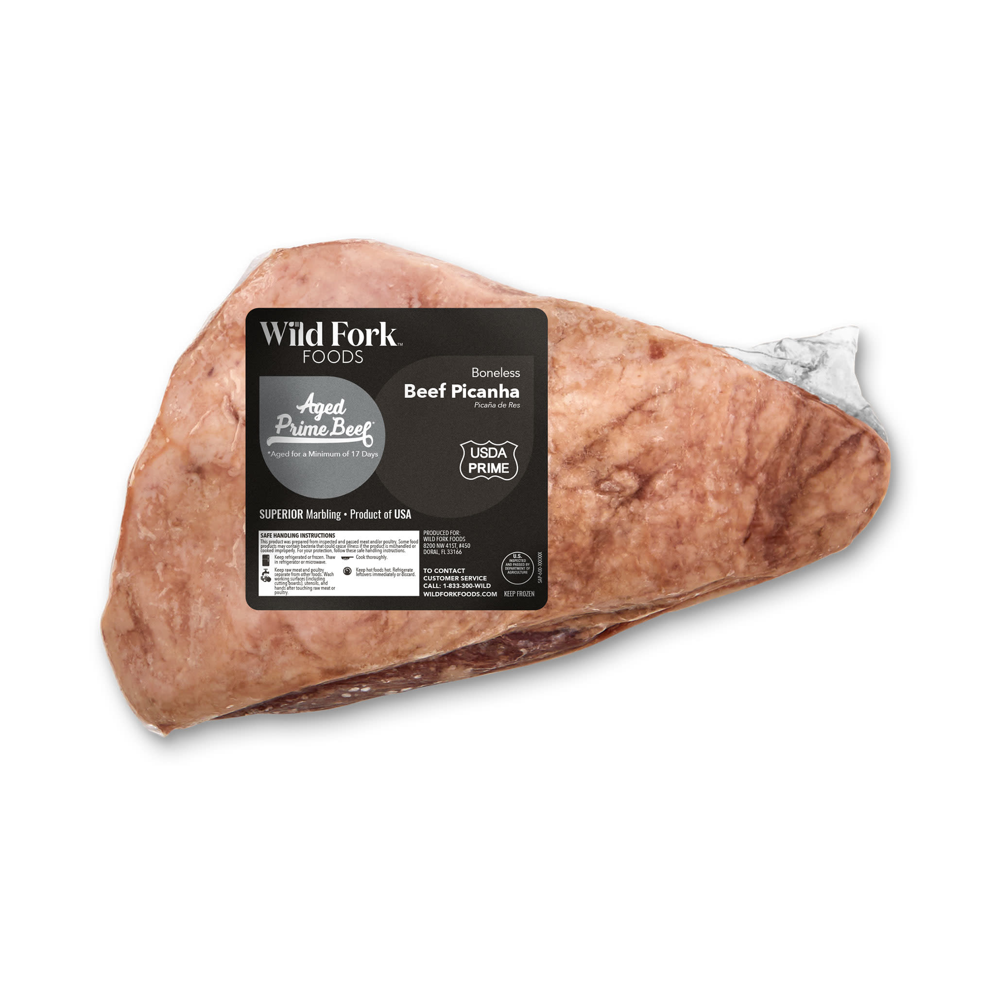 1404 WF PACKAGED USDA Prime Beef Picanha Beef