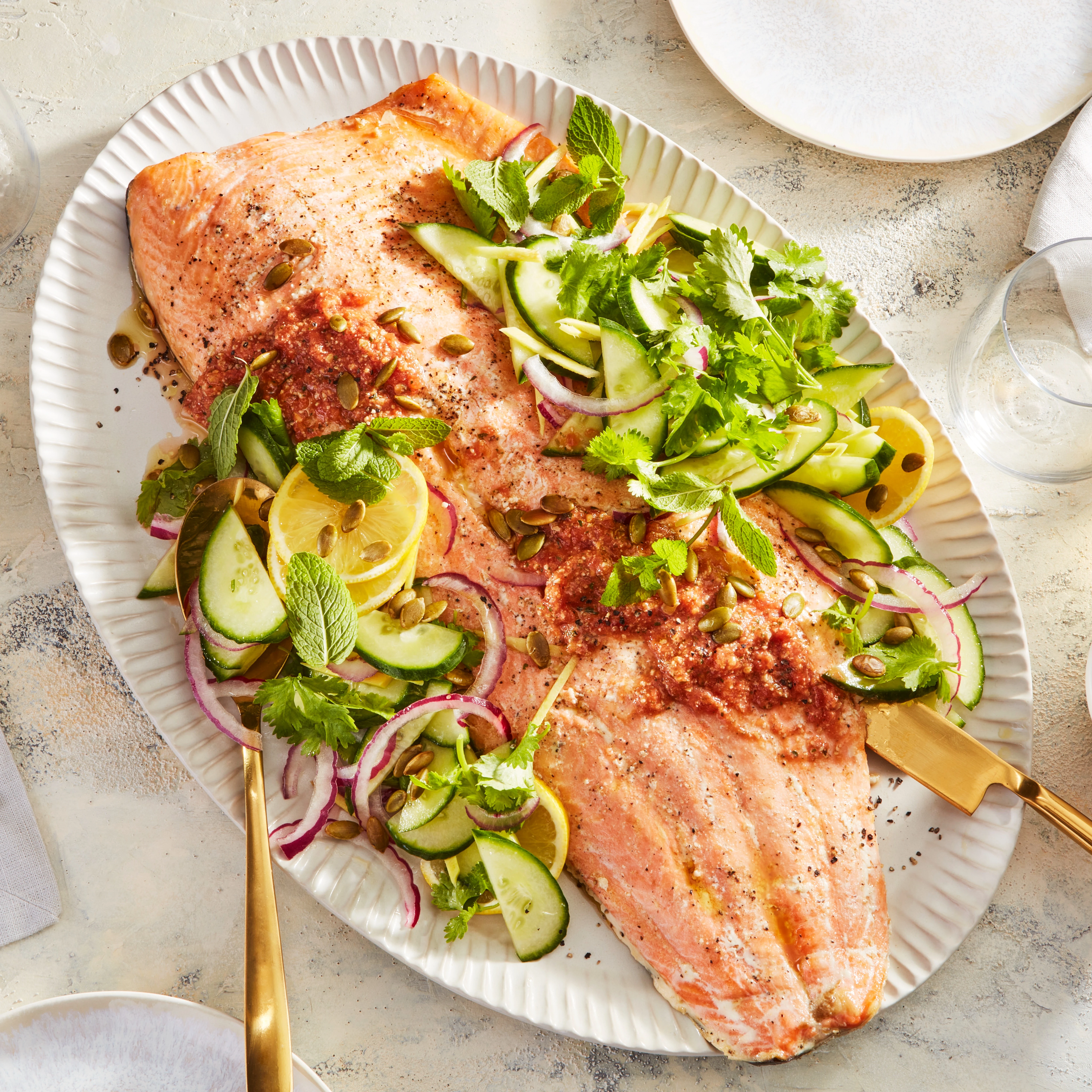 WFC 5177 Seafood Salmon FaroeIsland Fillet LS