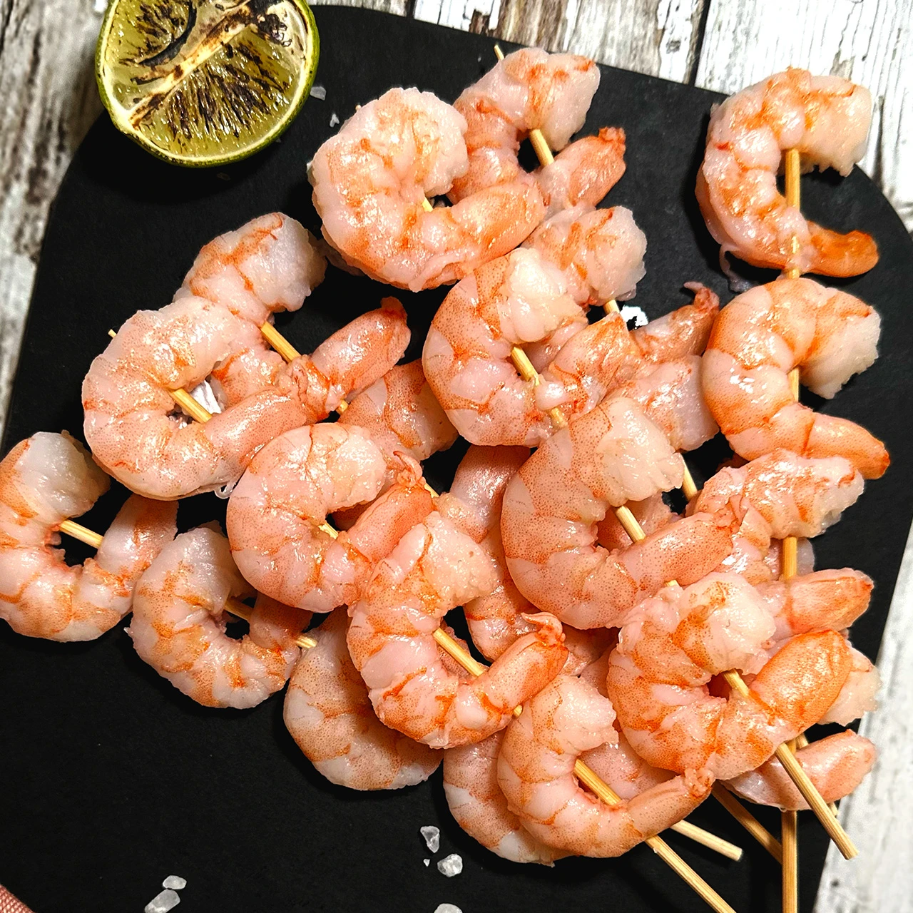 81987WFMex Raw CAMARON COCIDO SIN COLA PYD 51 60 454G MariscosS2