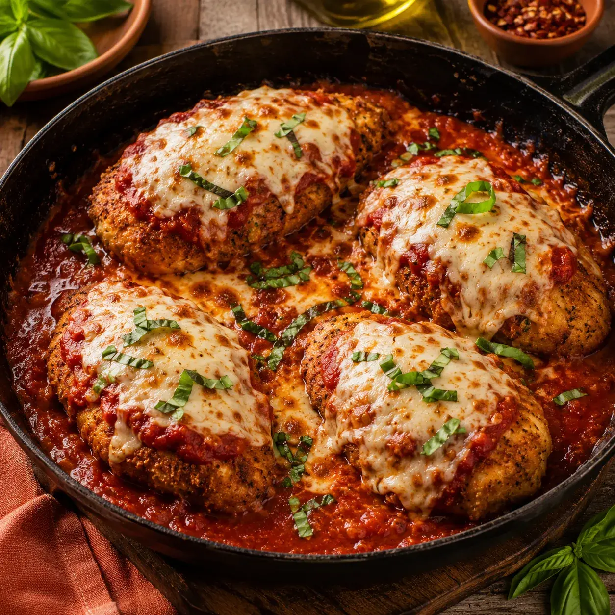 Baked Chicken Parmesan