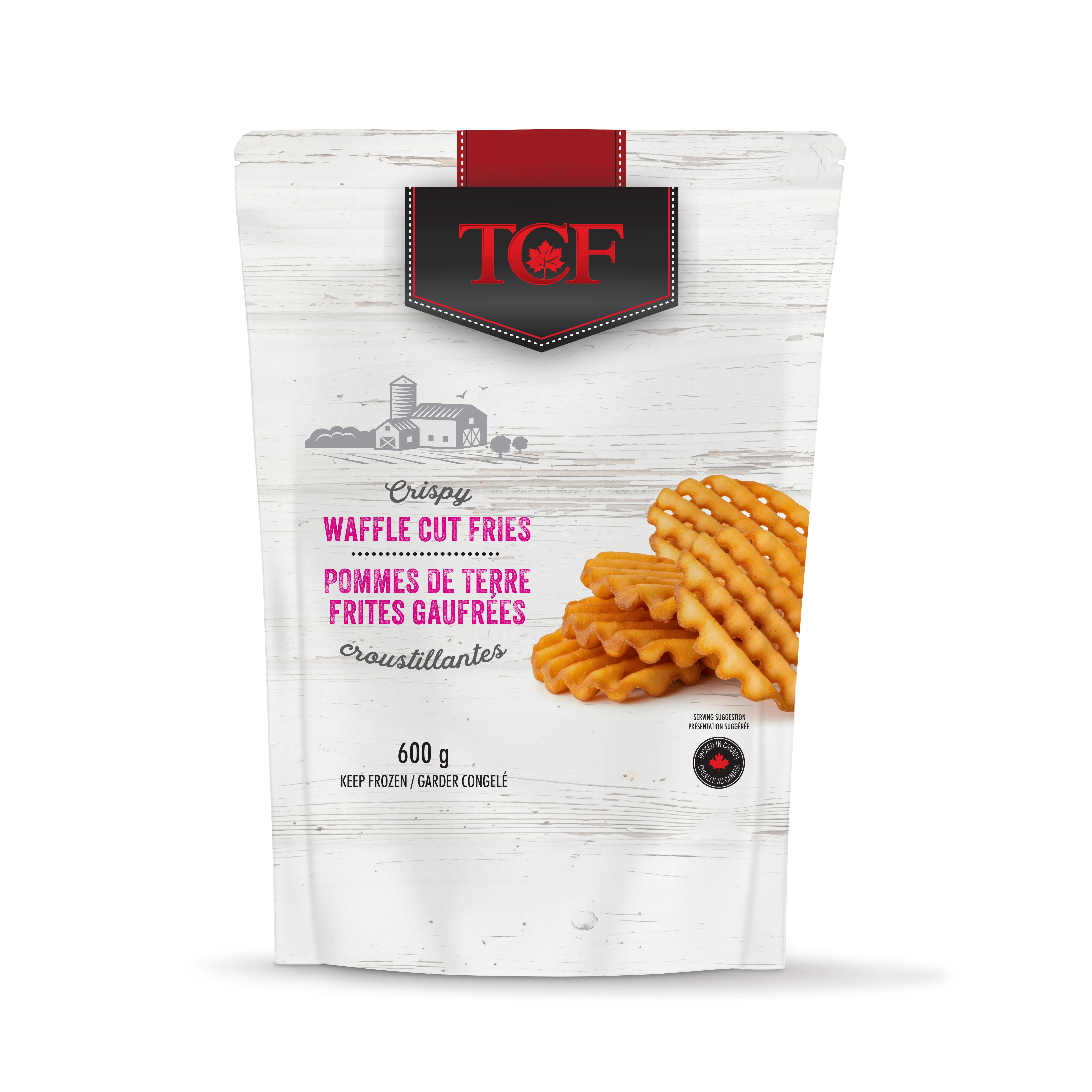 22604 PACKAGING Waffle Cut Fries - TCF