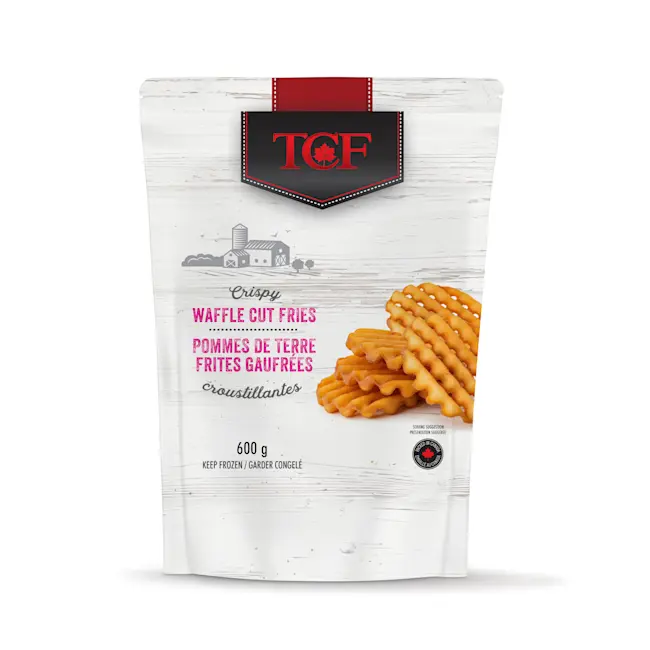 22604 PACKAGING Waffle Cut Fries - TCF