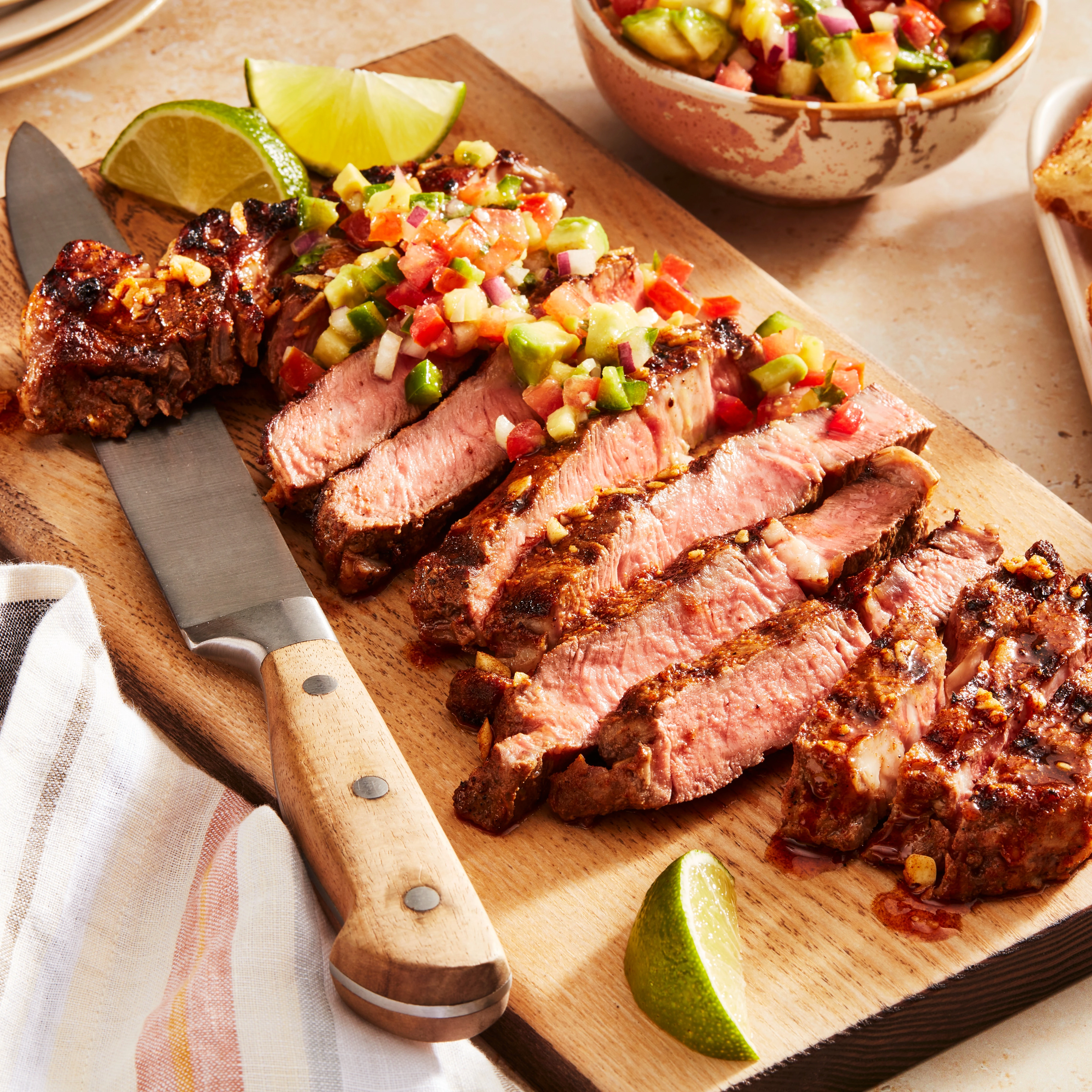 WFC 6793 Beef USMT Steak Ribeye LS