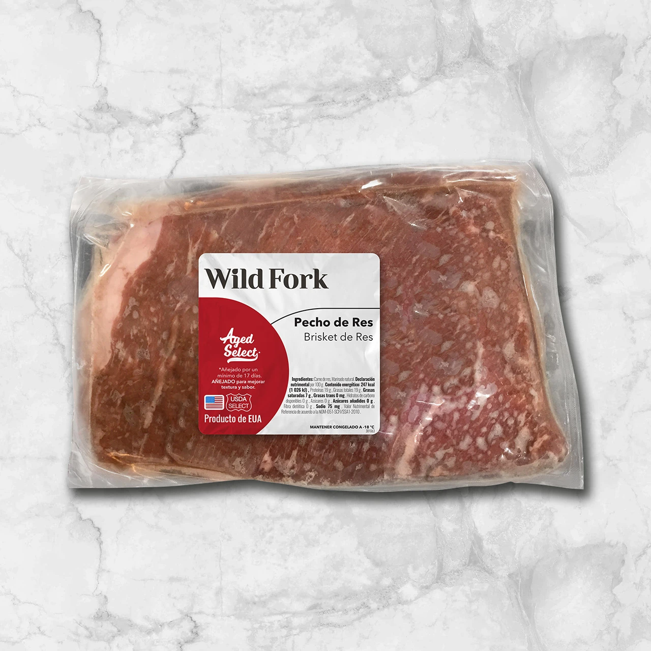 81063 80031C WFMex Packaged PECHO DE RES BRISKET DE RES Res Asado