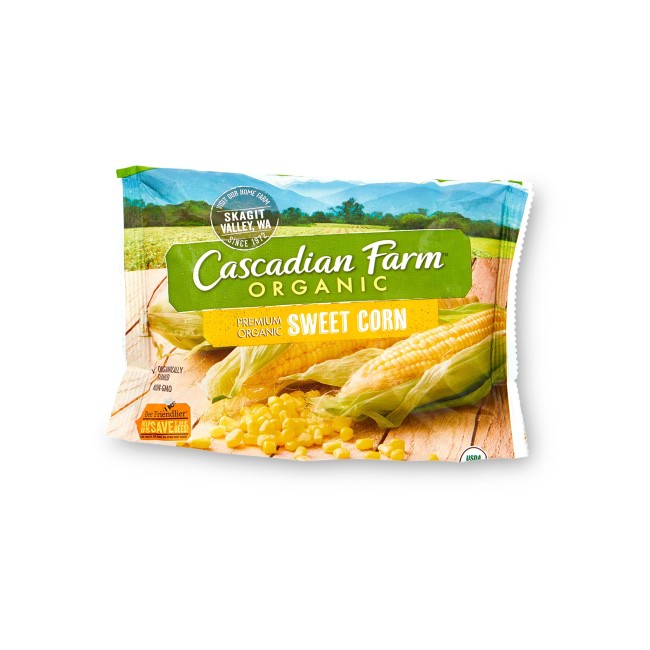 7067 WF PACKAGED Organic Sweet Corn Fruits and Vegetables