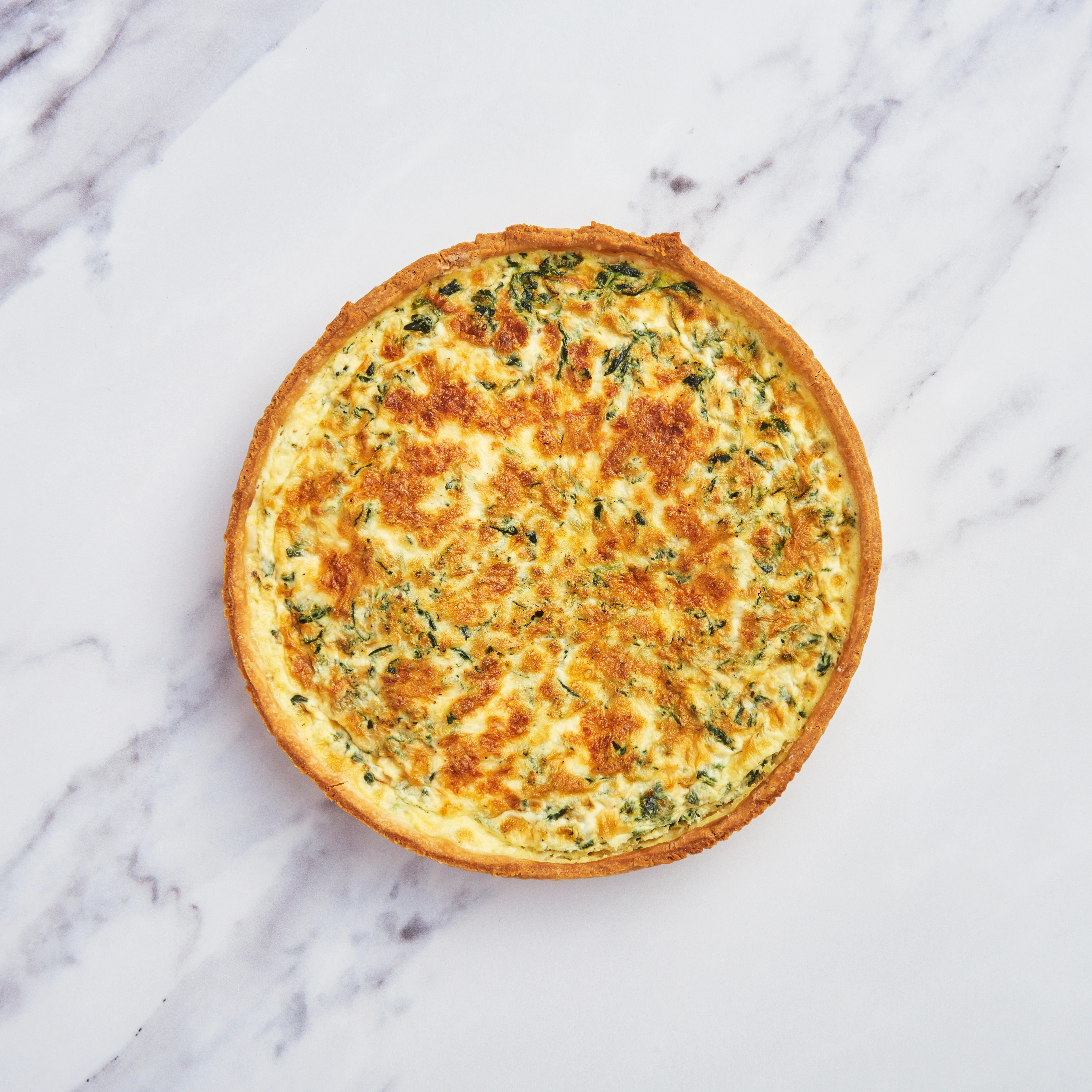 WFC 2560 ValueAdded Quiche Florentine 8in RAW