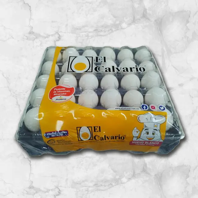 82377 WFMex Packaged HUEVO EL CALVARIO 30 PIEZAS Abarrotes