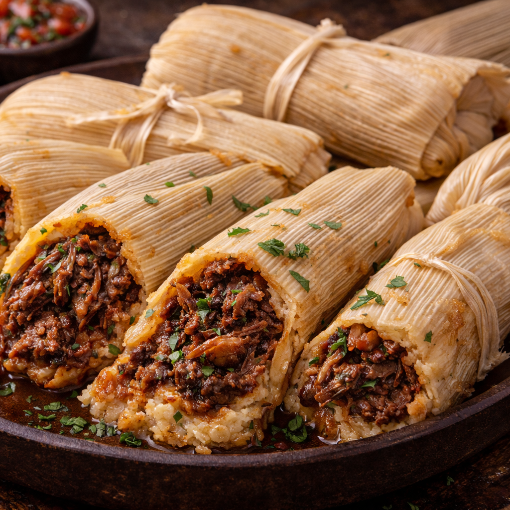 Tamales de Res