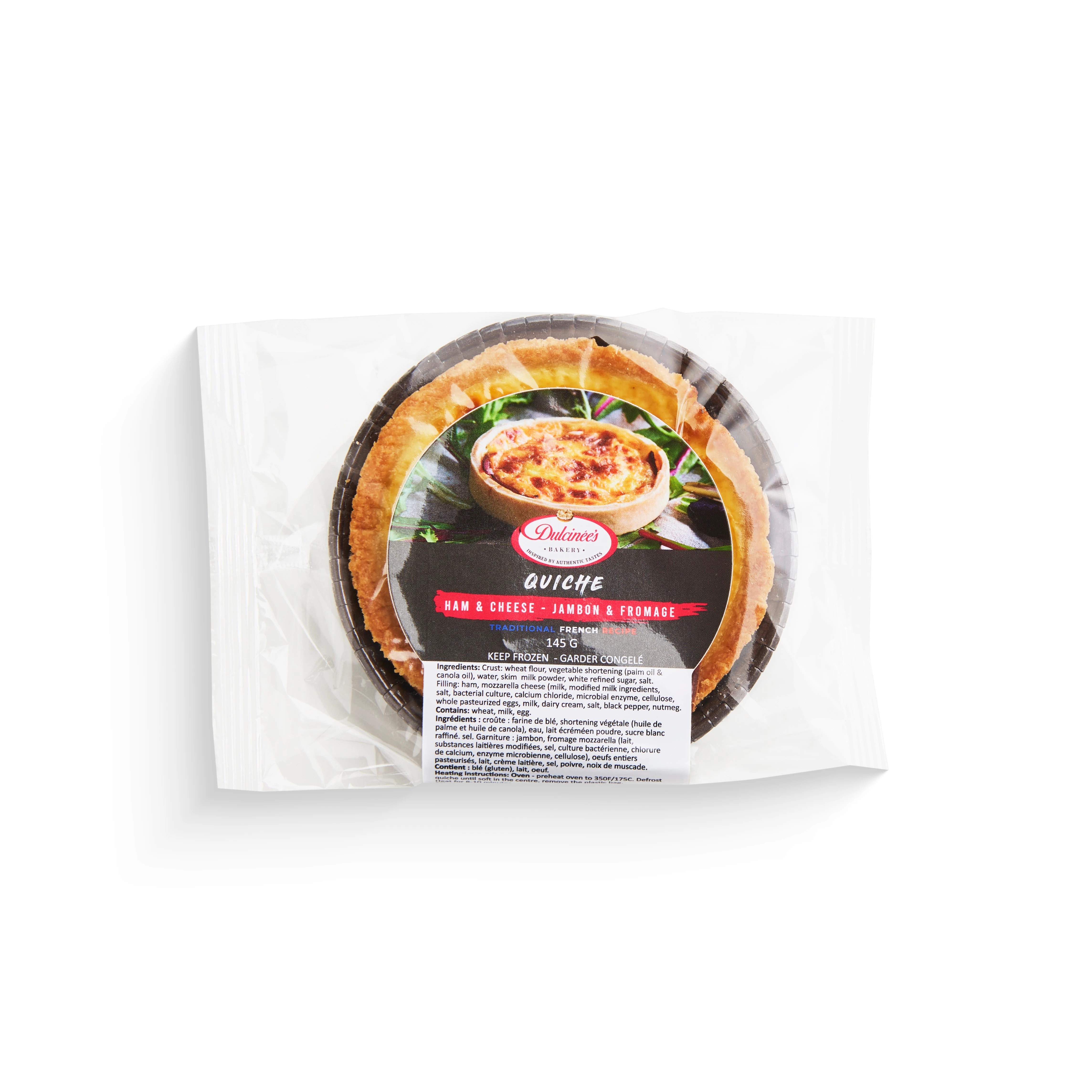 WFC 2501 NB ValueAdd Quiche HamCheese Product
