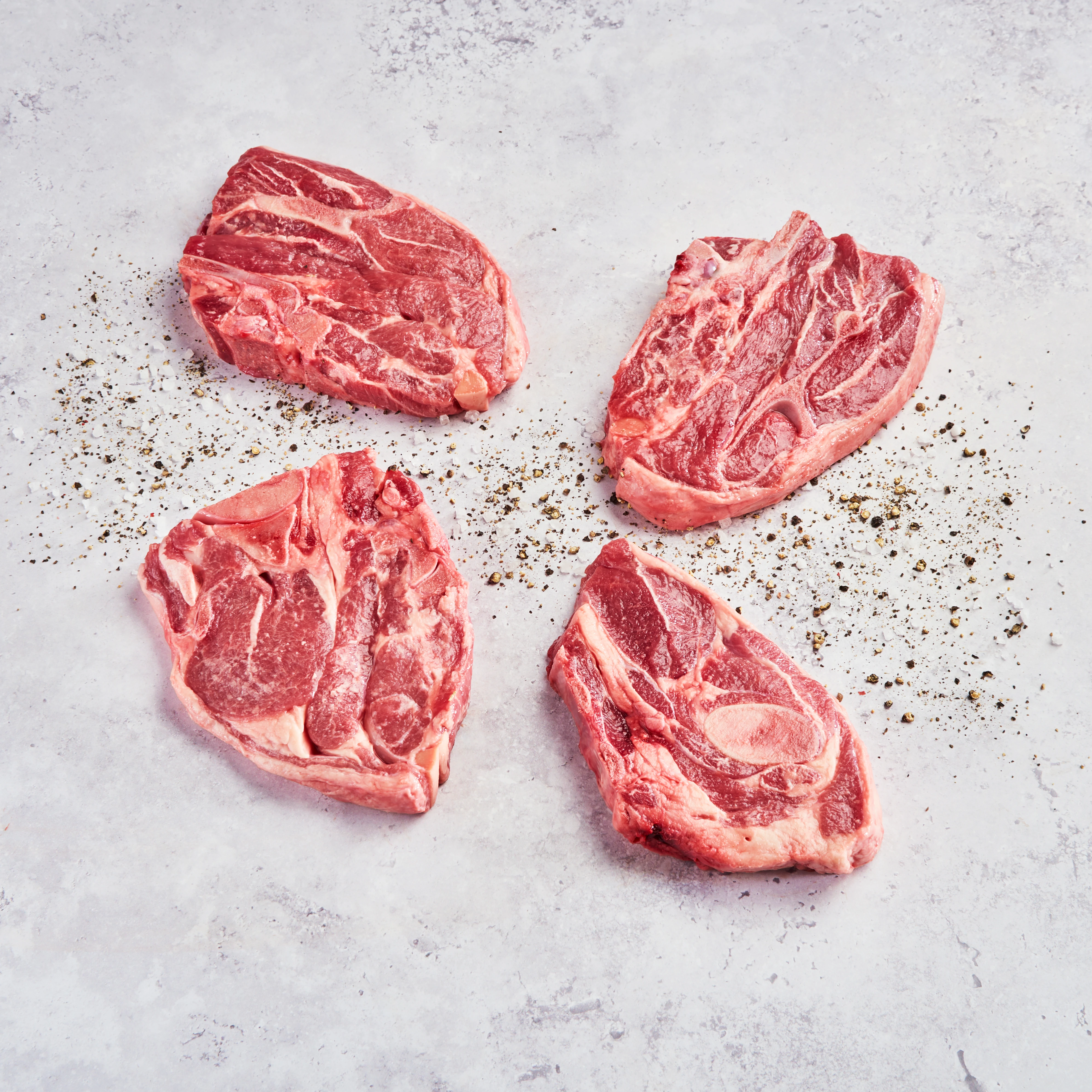 WFC 8015 Lamb Shoulder Chops Raw 1x1