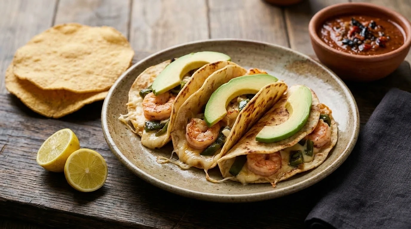 Tacos Gobernador de Camarón: Receta Estilo Mazatlán