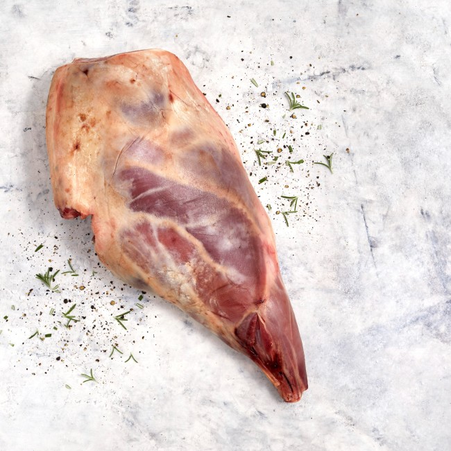 5109 WF Raw Grass Fed Bone-In Whole Lamb Leg Specialty Meats