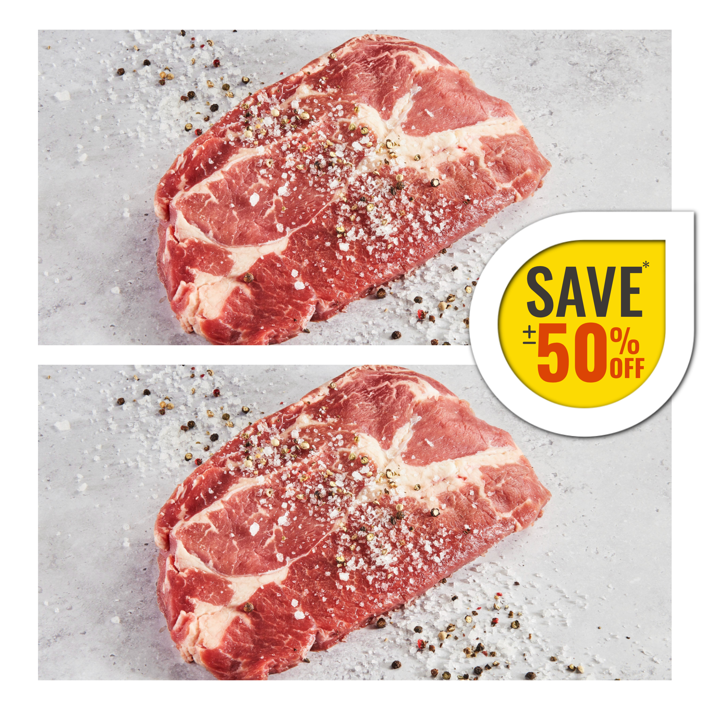 900000794 Brazilian Beef Chuck Steak Bundle