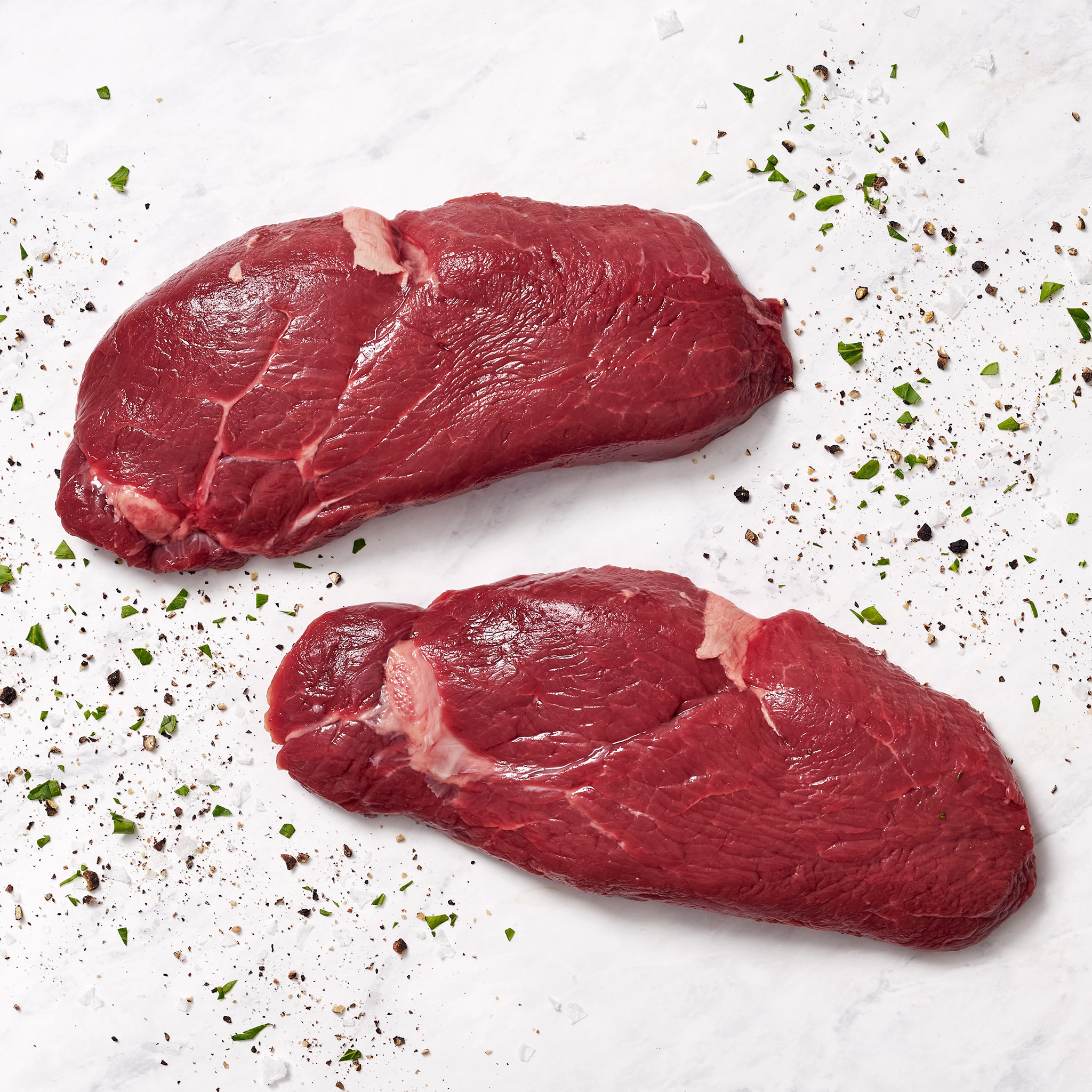 1660 WF Raw USDA Organic Beef Tenderloin Steaks Beef
