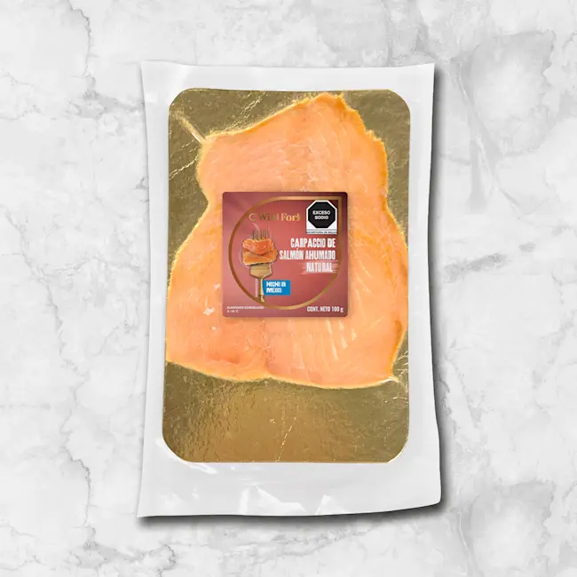 82420 WFMex Packaged SALMÓN AHUMADO CARPACCIO NATURAL WF 100G PEscados (1)