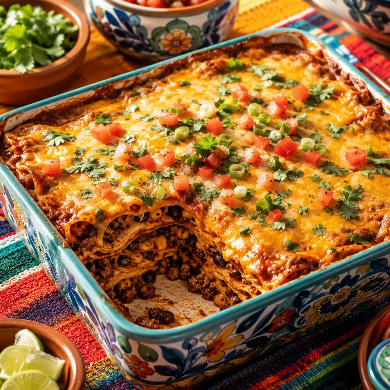 Beef Enchilada Casserole