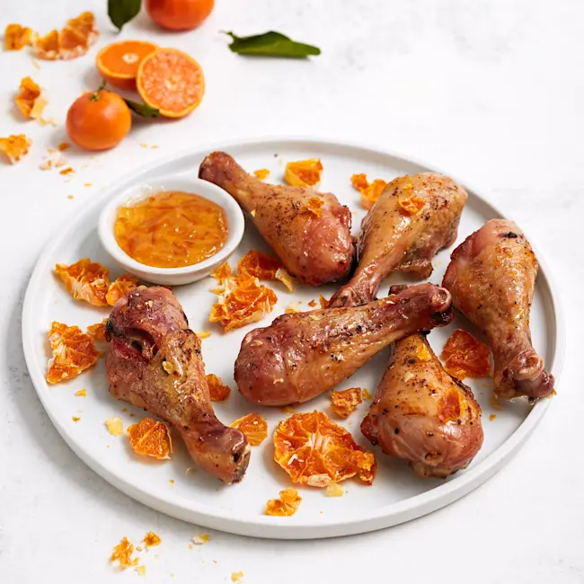 4126 WFF PLATED Chicken Drumstick