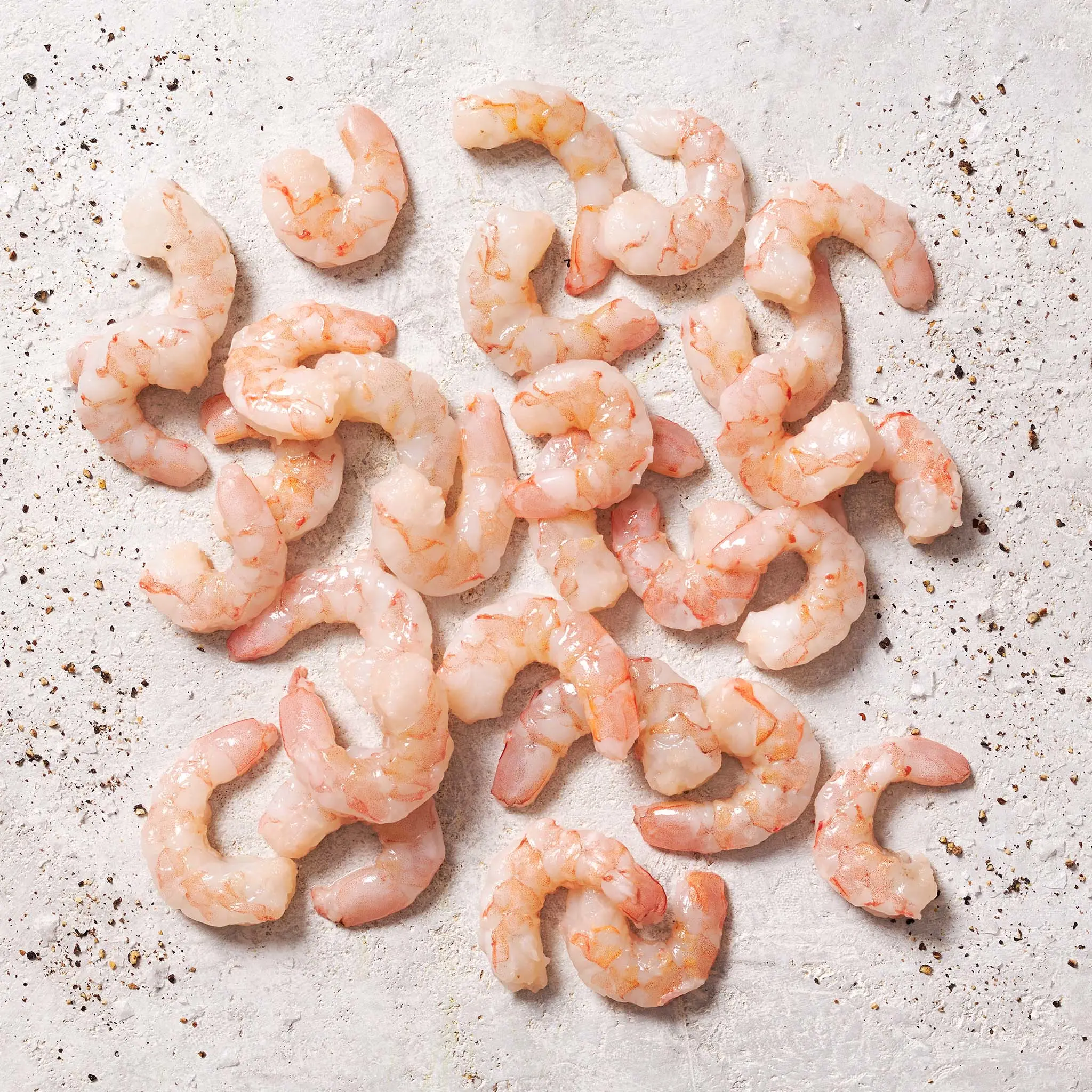 6152 WF Raw Texas Gulf Medium-Large Brown Shrimp Seafood