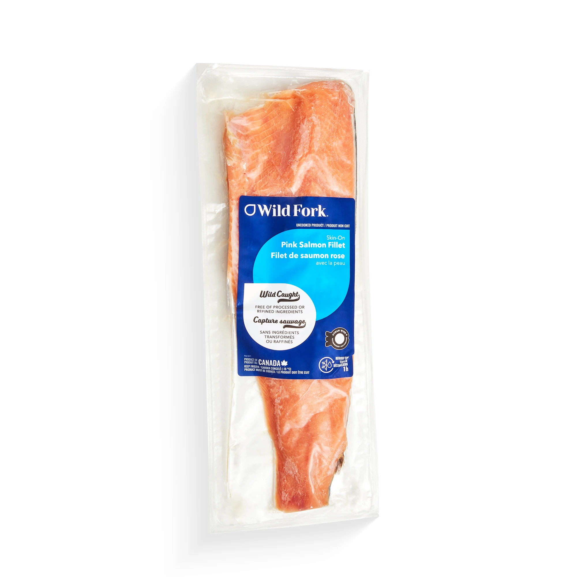 WFC 5041 Seafood PinkSalmon Fillet SkinOn PD